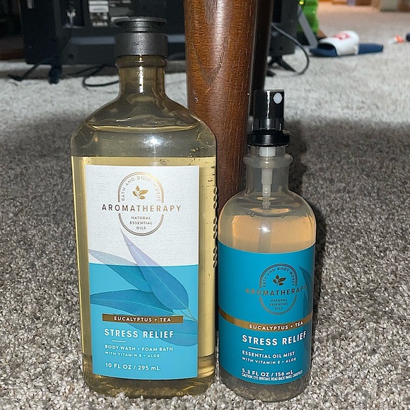 ‼️SOLD‼️ NWT Eucalyptus + Tea Aromatherapy Stress Relief Bundle from Bath & Body - Picture 9 of 13